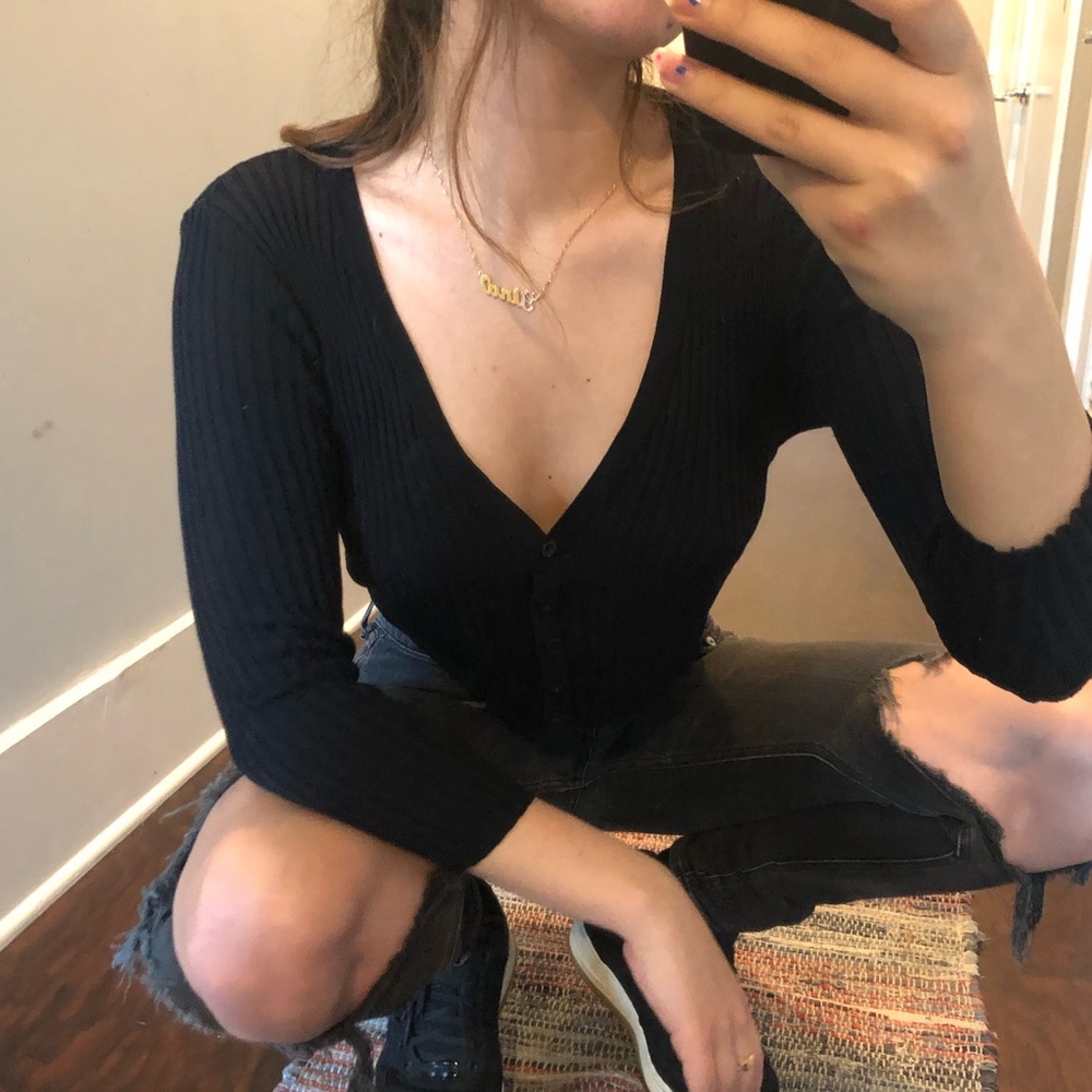 Cropped Button Up - Picture 12 of 14